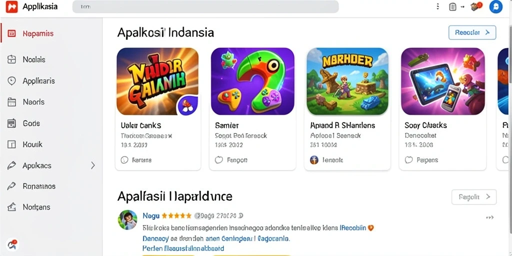 Tampilan awal aplikasi 62VIP yang menarik.