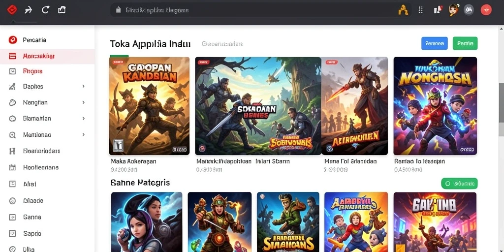 Antarmuka pengguna yang intuitif dan modern.