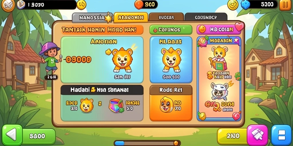 Tampilan antarmuka pengguna yang intuitif dan mudah dinavigasi.