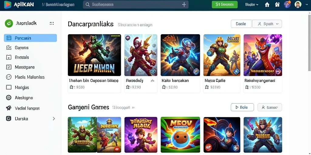 Tampilan antarmuka yang menarik dan mudah digunakan.