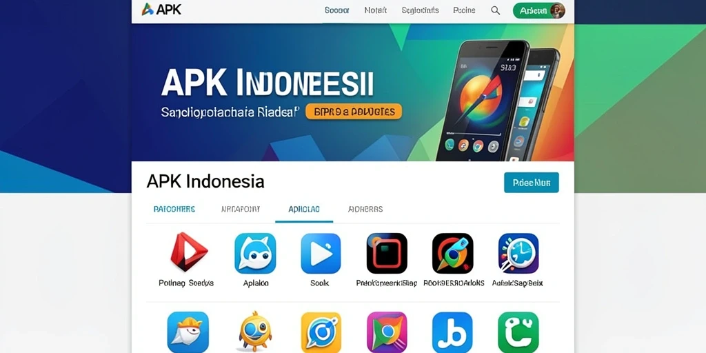 Tampilan karakter utama dengan latar belakang yang epik.