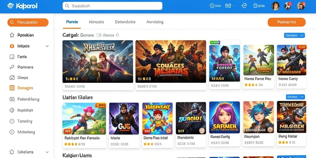 Tampilan utama HOKIHOKI yang menarik dan user-friendly.