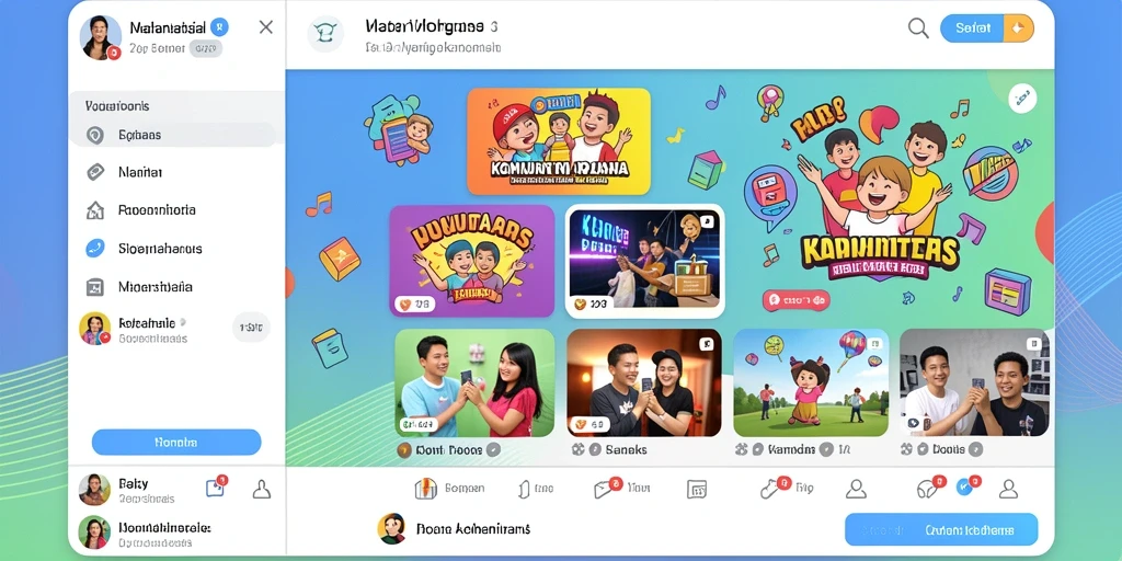 Tampilan antarmuka yang menarik dan mudah digunakan.