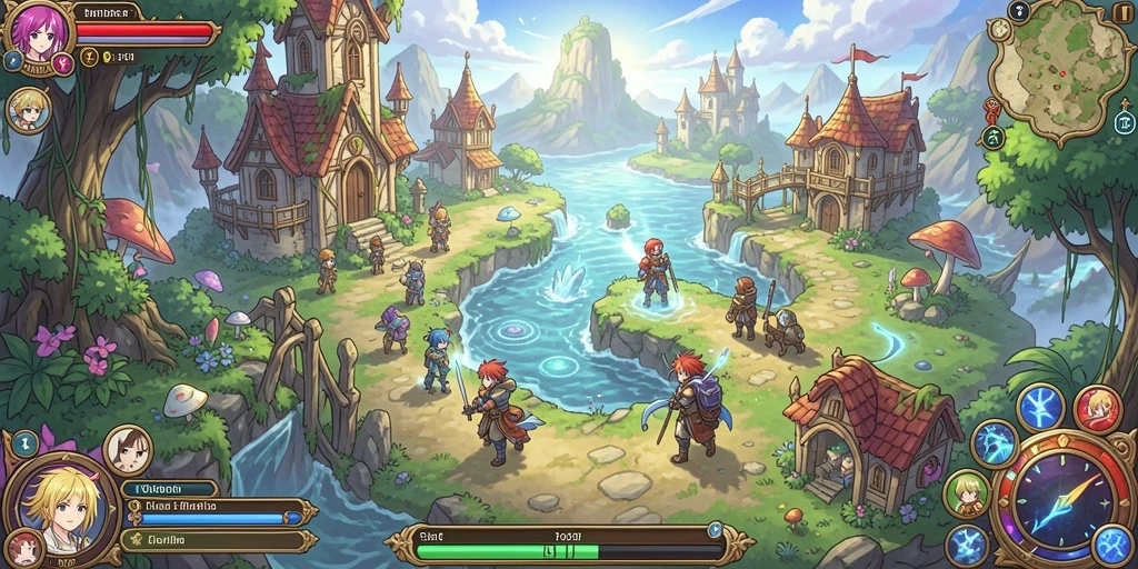 Tangkapan layar gameplay KOSTOTO yang menarik dan penuh aksi.