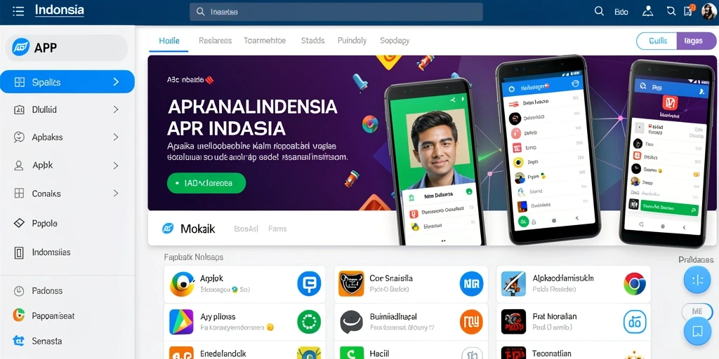 Tampilan antarmuka yang user-friendly.