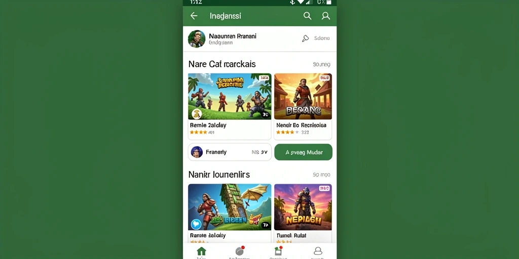 Tampilan antarmuka yang user-friendly.