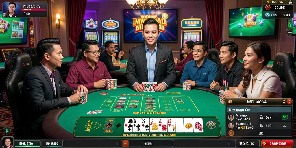 Tangkapan layar menunjukkan permainan slot yang menarik.