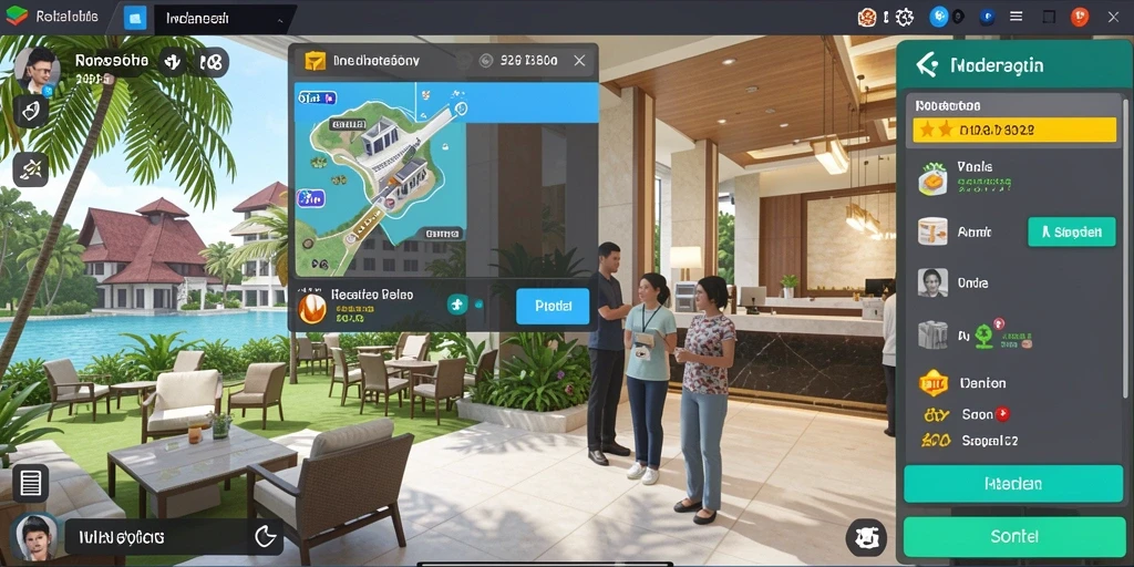 Tampilan utama aplikasi TVTOTO yang menarik dan intuitif.