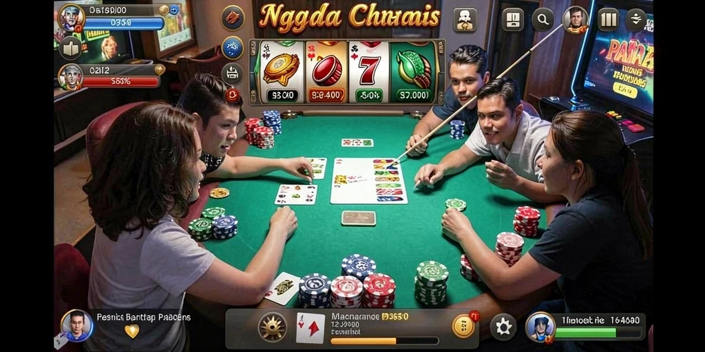 Tampilan menarik dari permainan slot baru.