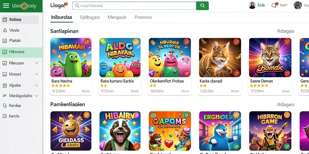 Screenshot menampilkan suasana gameplay yang seru.