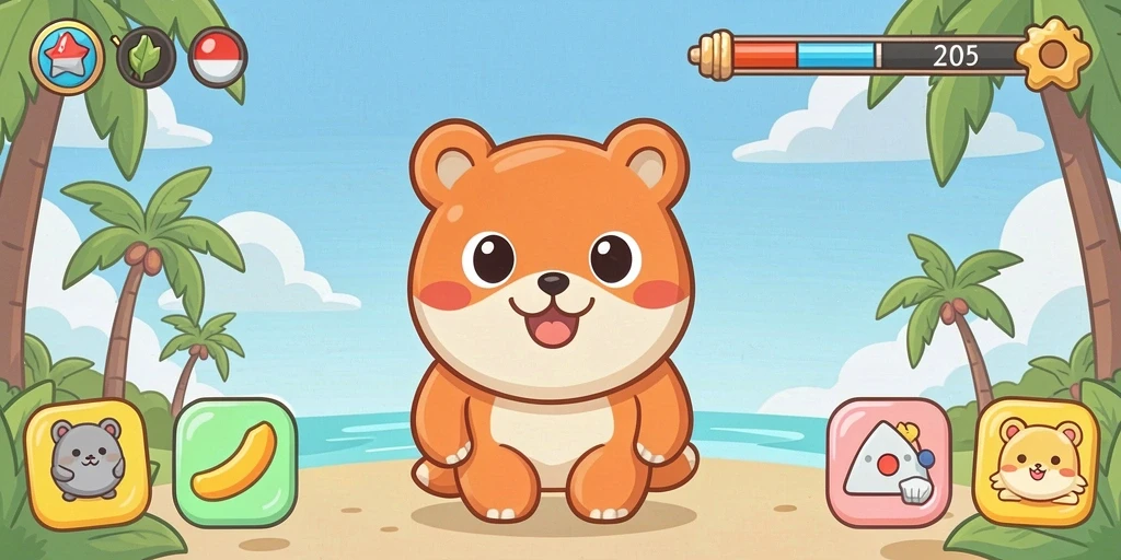 Tampilan antarmuka WAKTOGEL yang modern dan menarik.